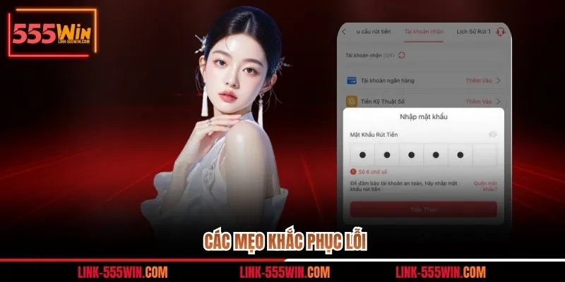 Các mẹo khắc phục lỗi