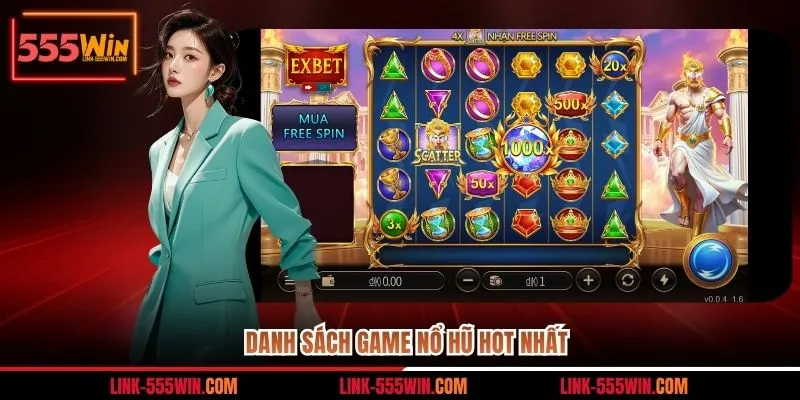 Danh sách game nổ hũ hot nhất